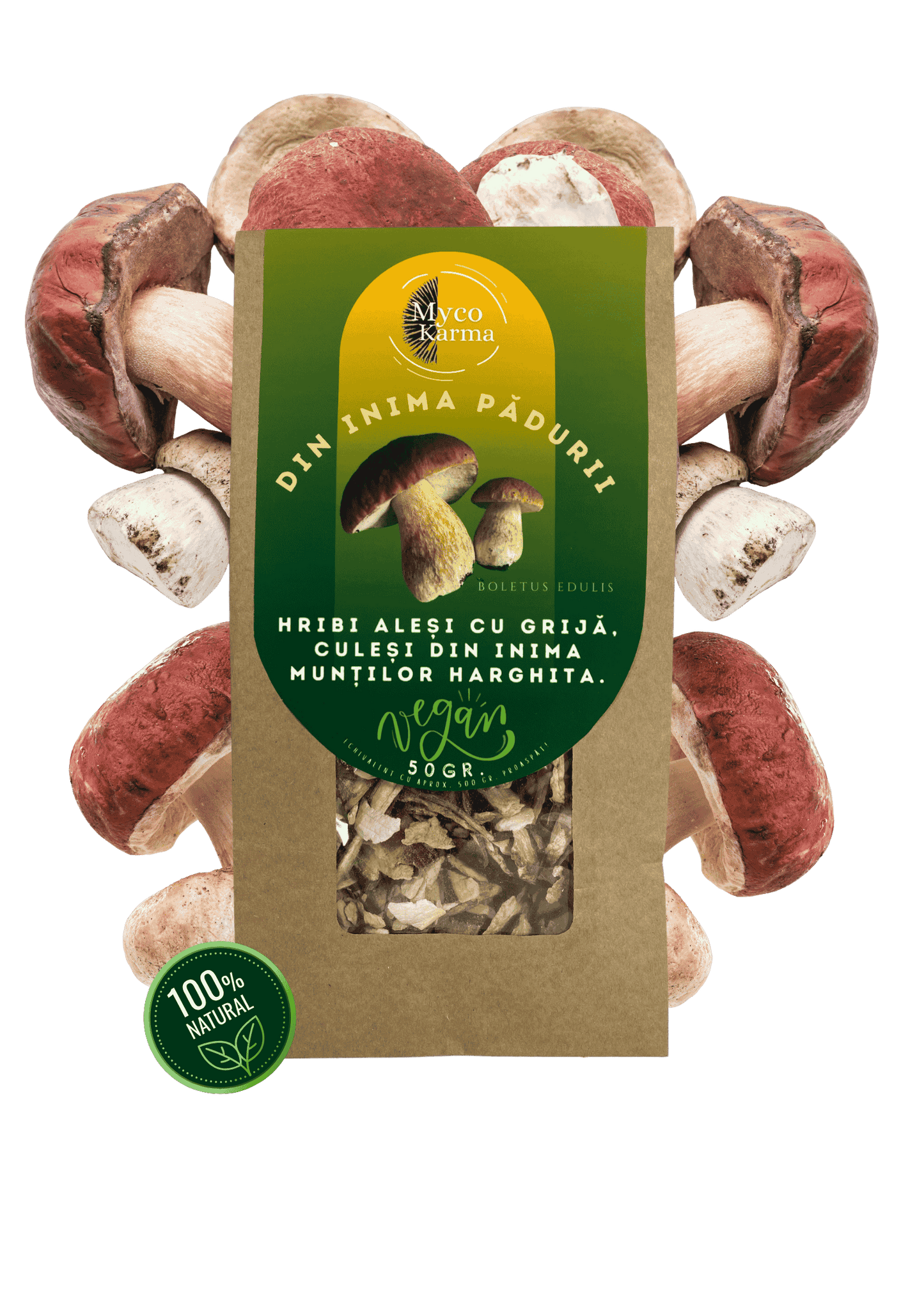 Hribi feliate, uscate.