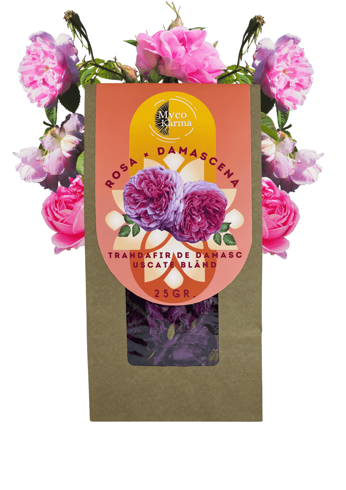 Flori de Damascus uscat.